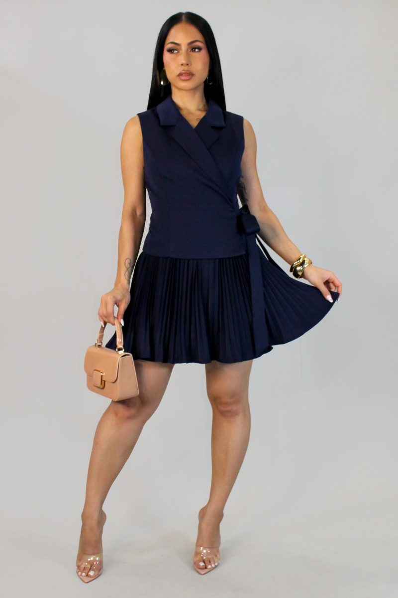 Exit Ahead Dress - Blue