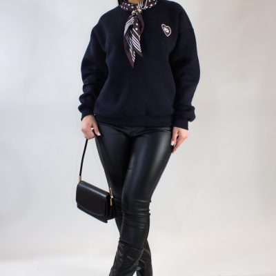 Waiting For You Sweater - Navy