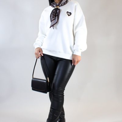 Waiting For You Sweater - White