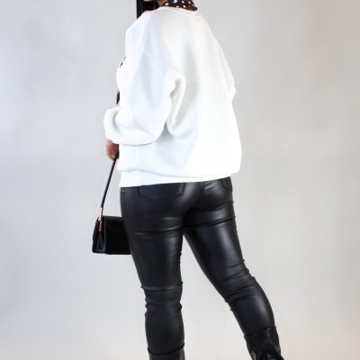 Waiting For You Sweater - White