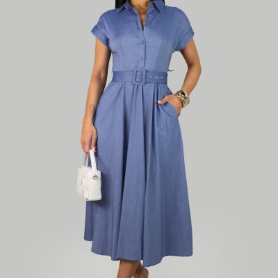 Elevated Dress - Blue