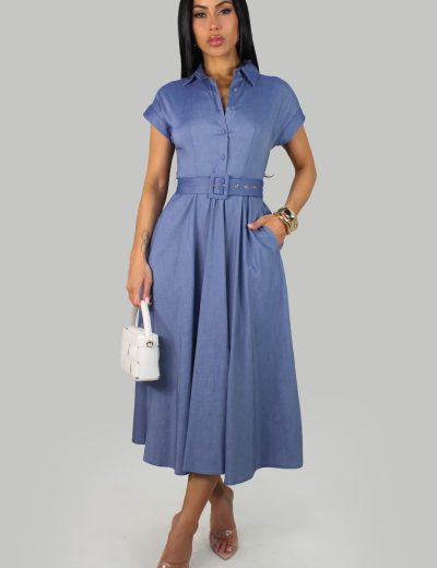 Elevated Dress - Blue