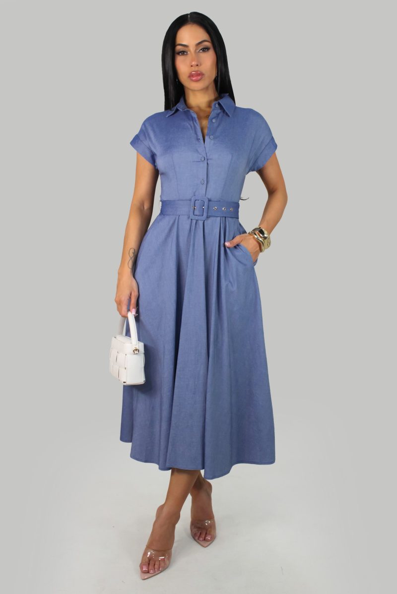 Elevated Dress - Blue